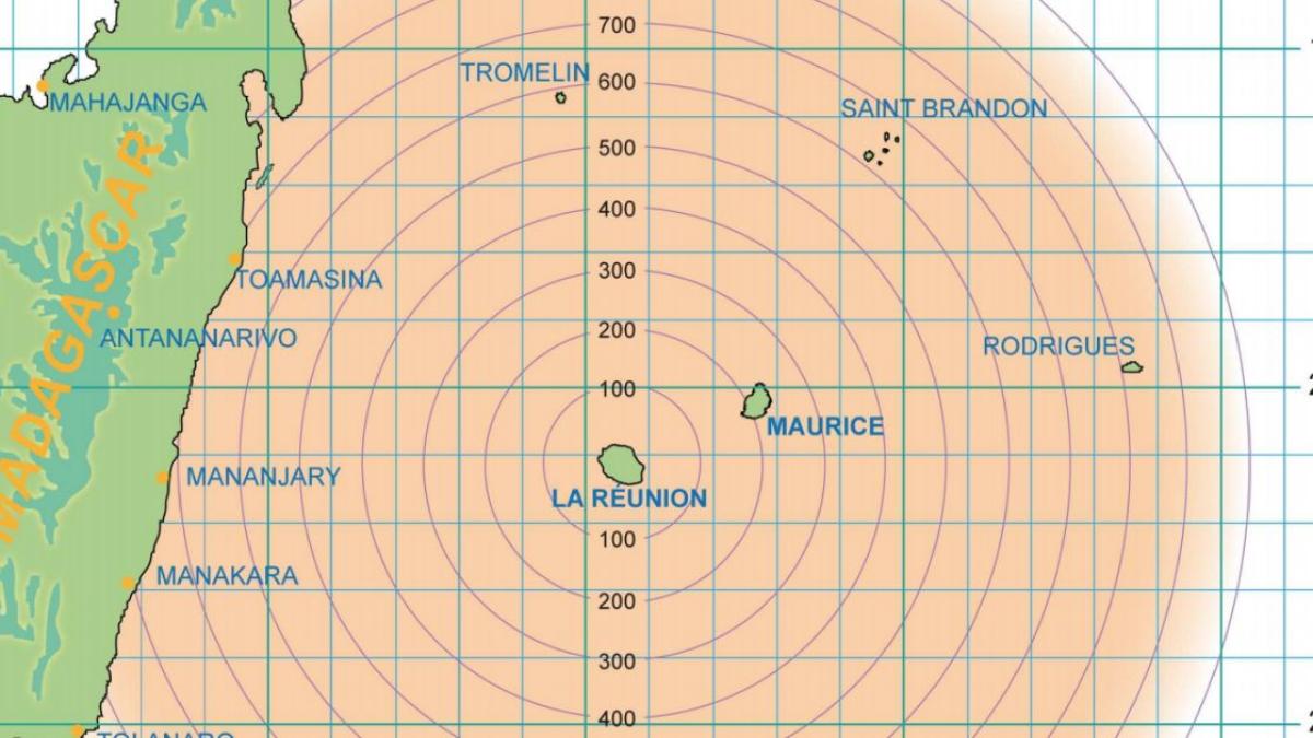 Carte cyclone de Météo France océan indien, mode d'emploi