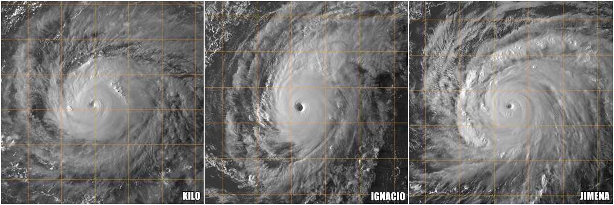 Orgie de cyclones dans le pacifique en plein El Nino