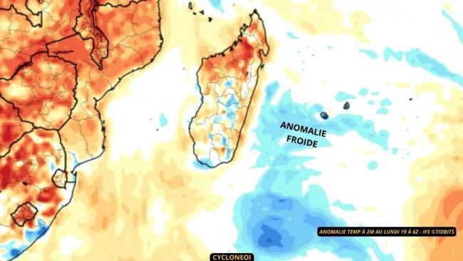 La Réunion : Rafraîchissement des températures à compter de dimanche