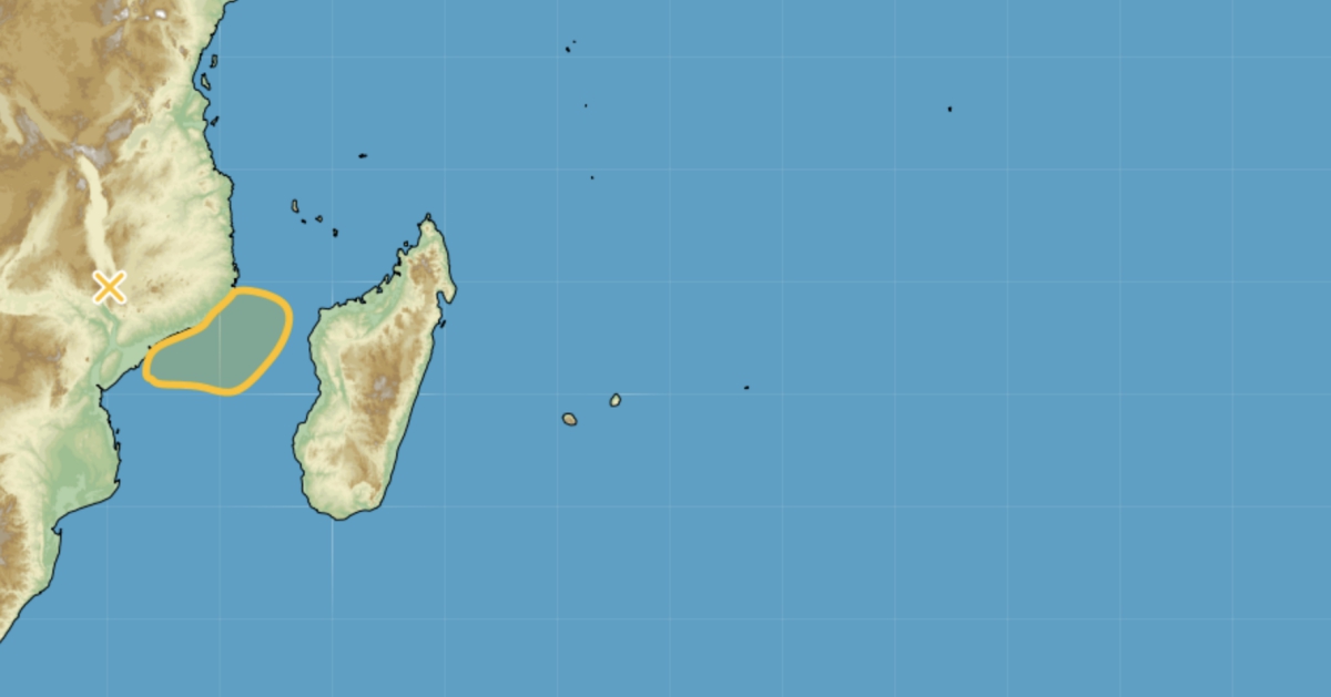 Probabilité de formation tempête tropicale