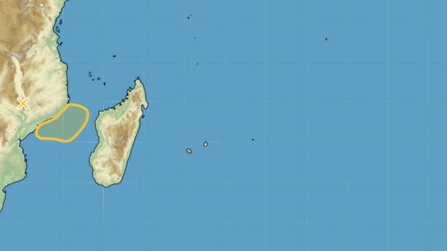 Risque modéré de formation d'une tempête dans le Canal du Mozambique