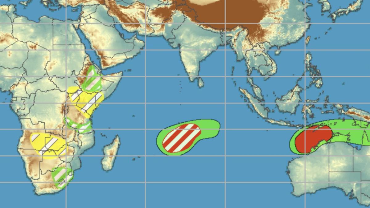 L'activité cyclonique pourrait reprendre dans l'océan indien Sud ces prochains jours