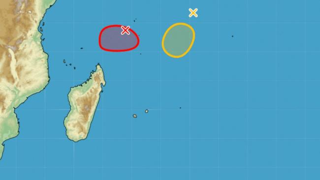 2 zones suspectes désormais sous surveillance dans l'océan indien Sud-Ouest