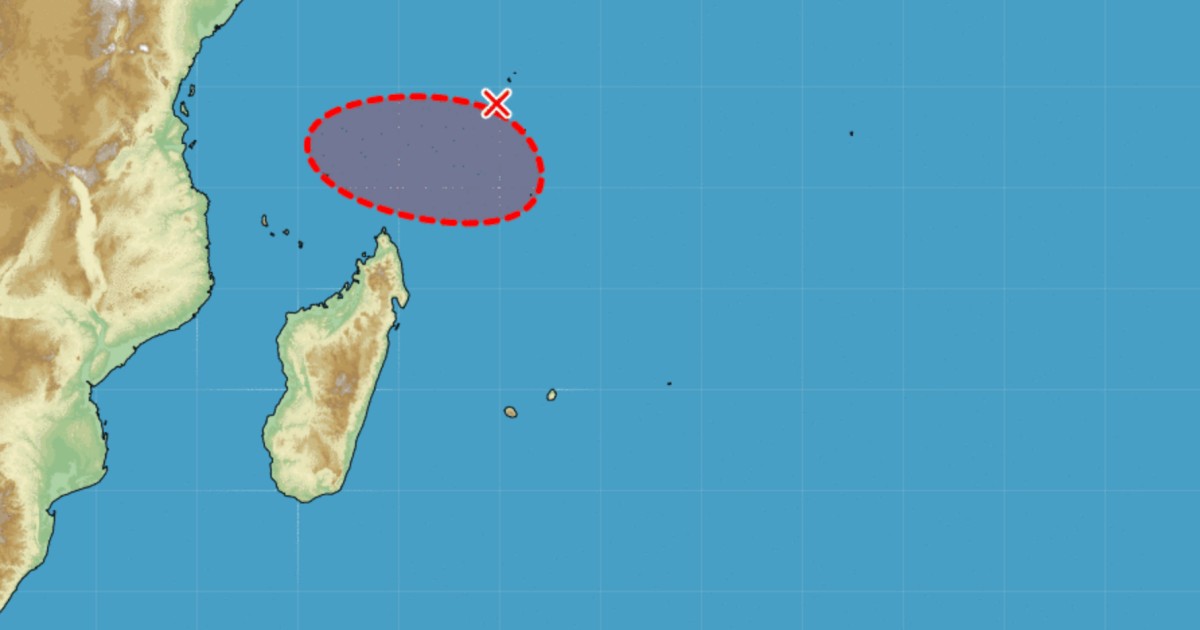 Cyclogenese zone suspecte 91s