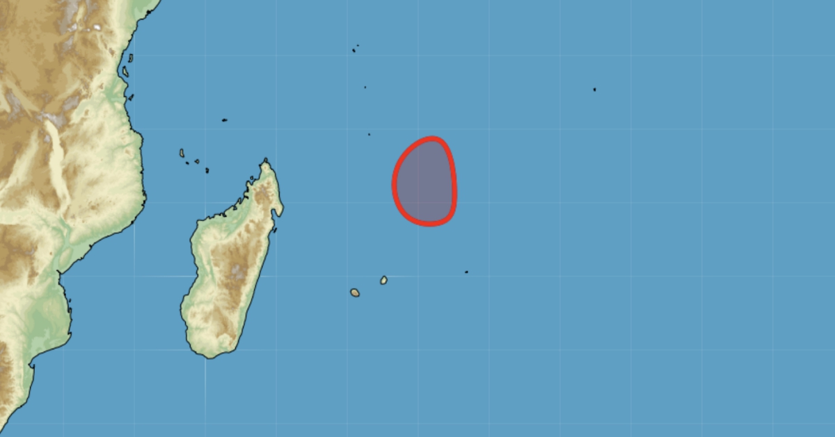 Cyclogenese au nord des Mascareignes