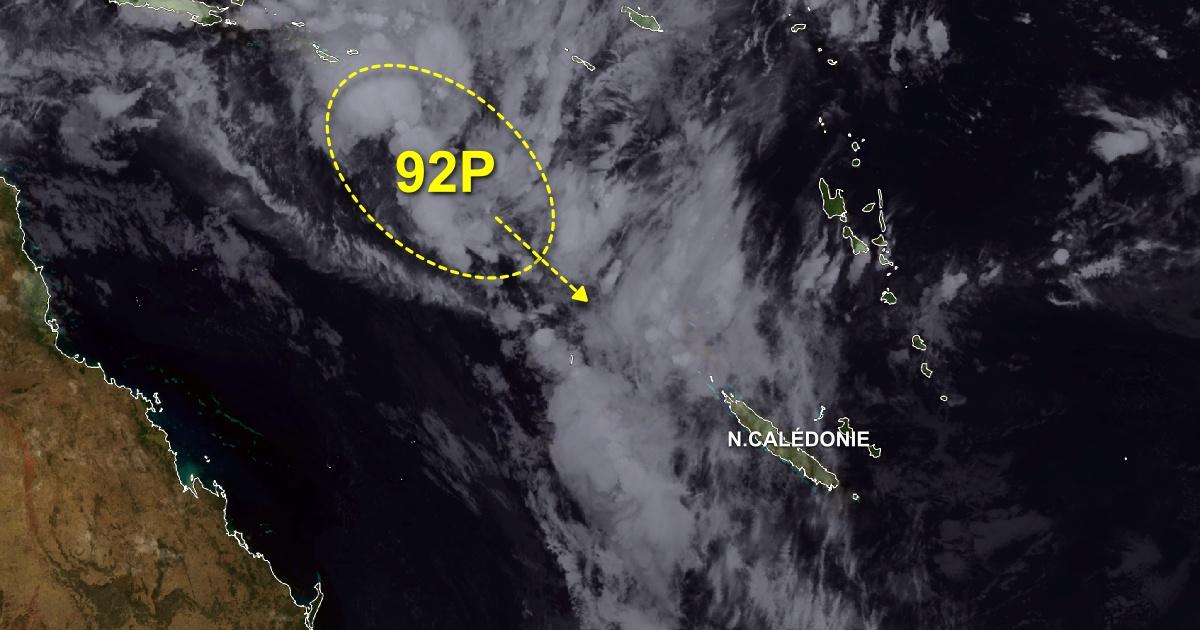 Cyclogenese nord ouest nouvelle caledonie