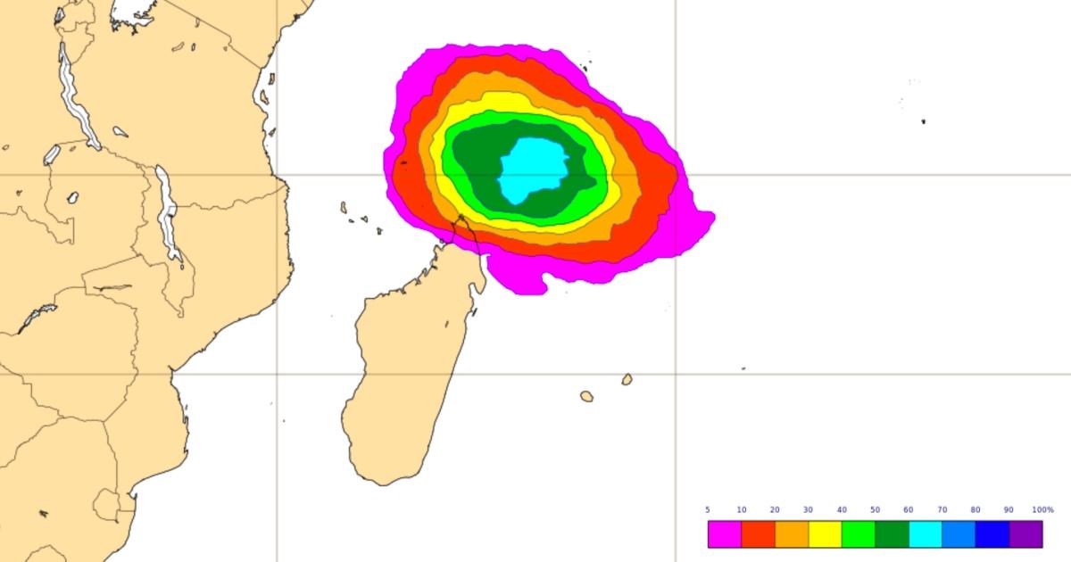 Cyclogenese ocean indien sud ouest