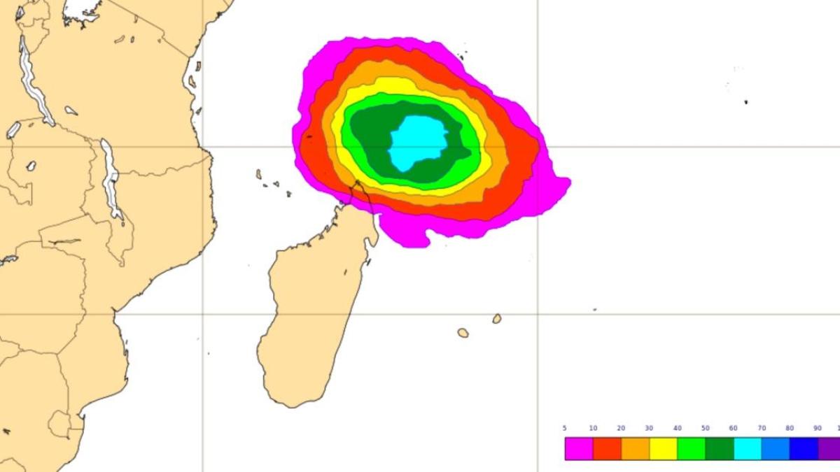 Signal de cyclogenèse sous surveillance au Nord-Est de Madagascar
