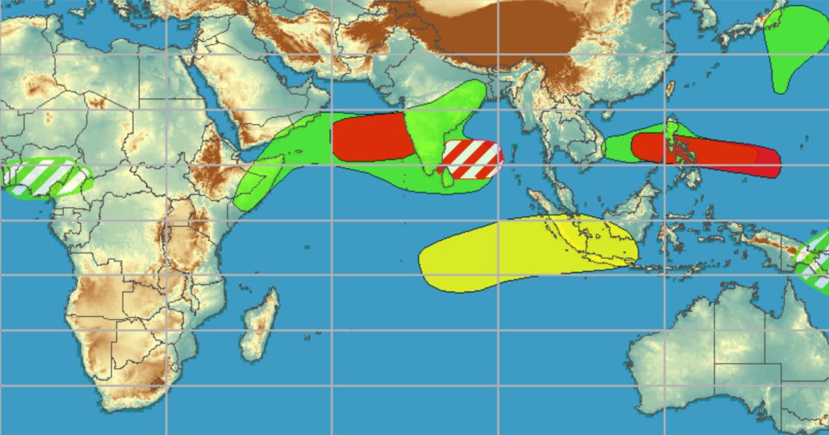 Cyclogenese ocean indien