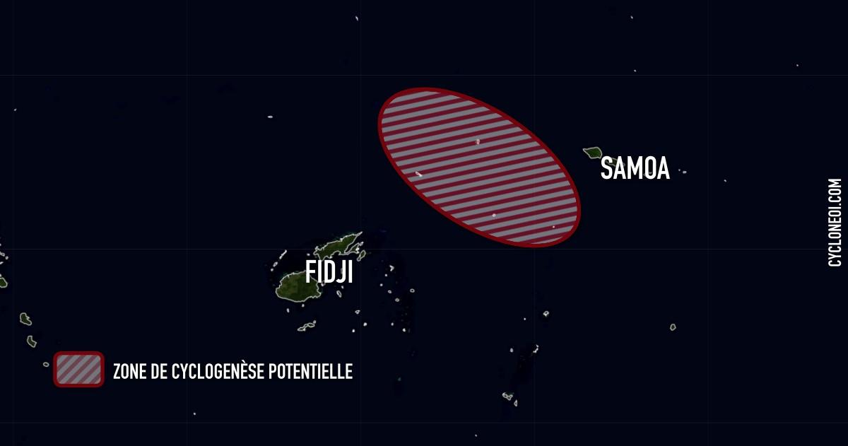 Cyclogenese pacifique sud ouest