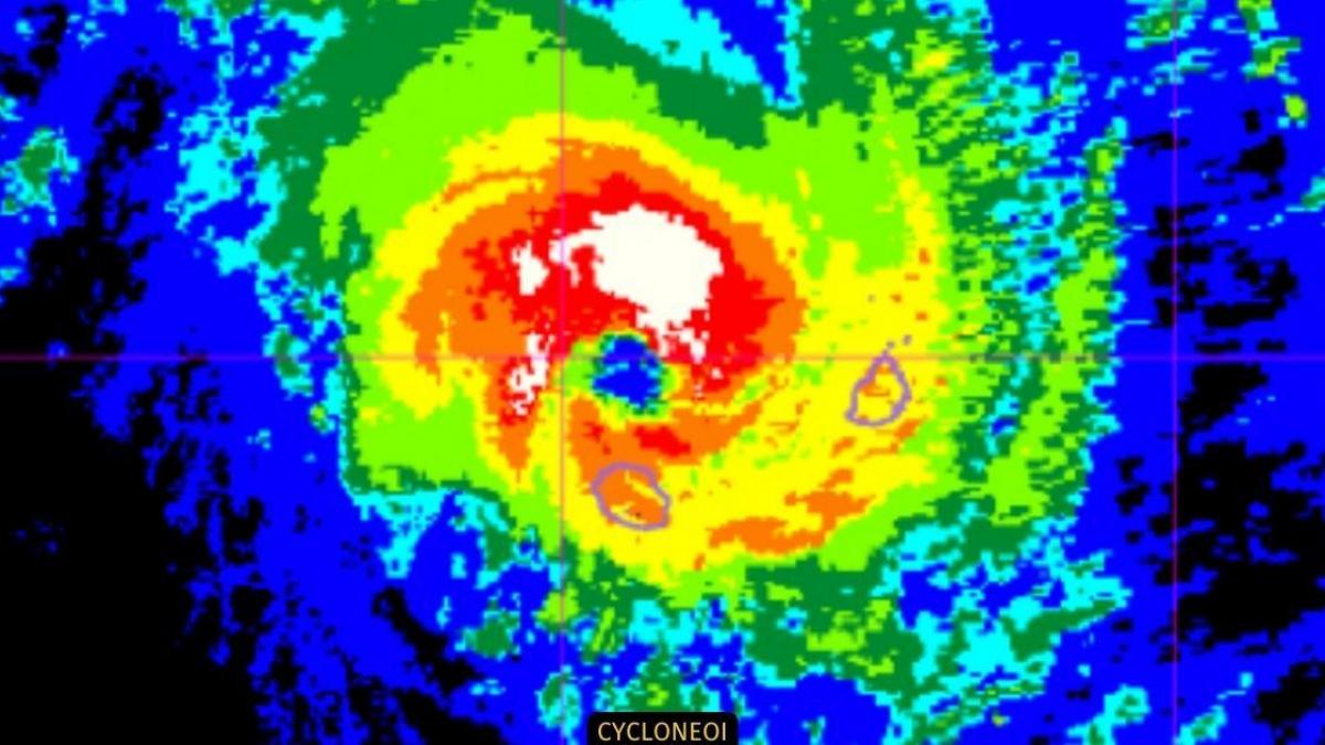 Janvier 1993, la dernière fois que La Réunion a vu l'oeil d'un cyclone