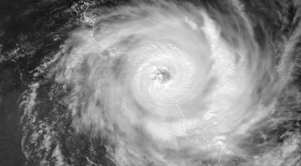 Comme prévu le cyclone Debbie a été violent