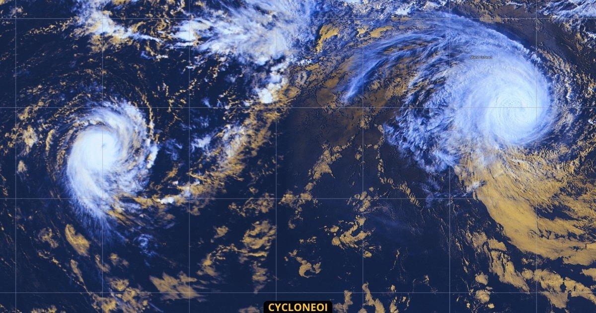 Cyclone dingani et cyclone freddy