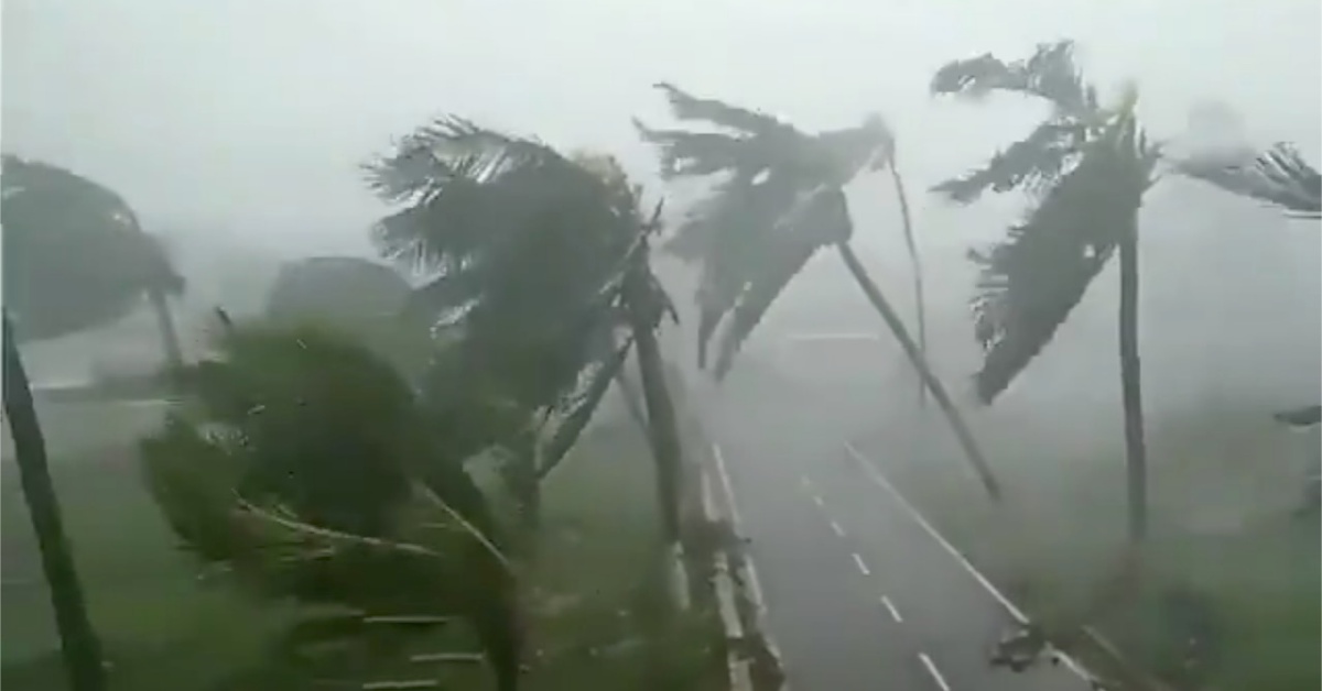 Cyclone fani en inde
