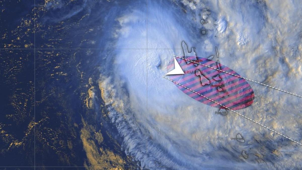 Cyclone Harold : Un impact direct sur les Vanuatu semble inéluctable
