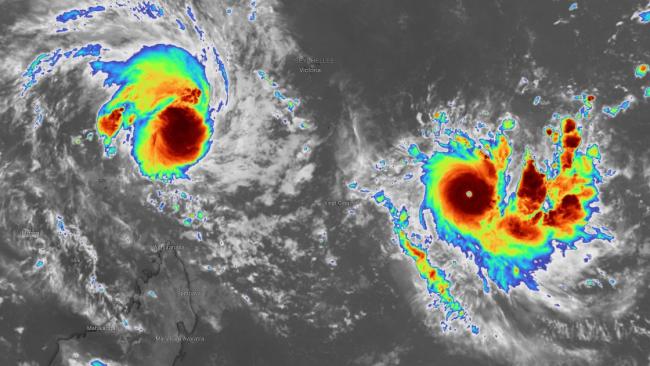 Spectaculaire cyclone intense Ambali et Mayotte sous la menace de Belna