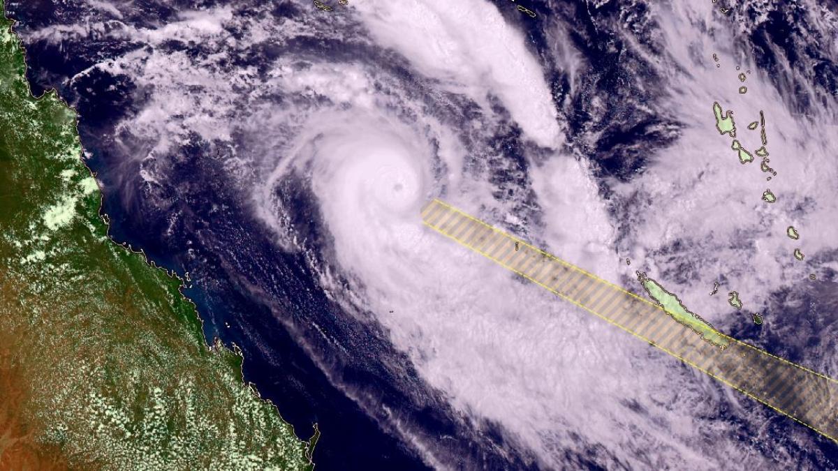 Cyclone intense Niran : risque d'impact majeur pour la Nouvelle Calédonie