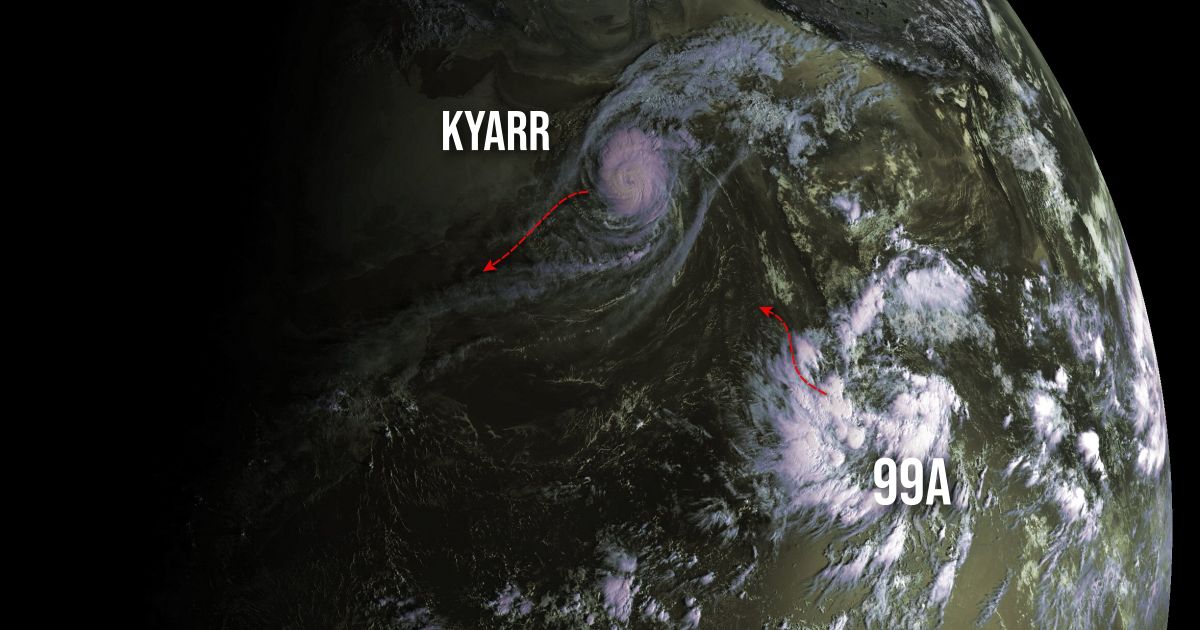 Cyclone kyarr and 99a