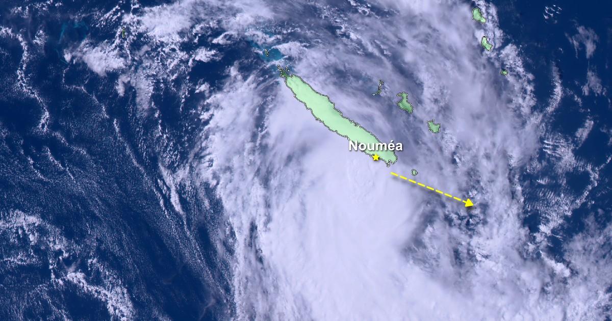 Cyclone niran noumea nouvelle caledonie