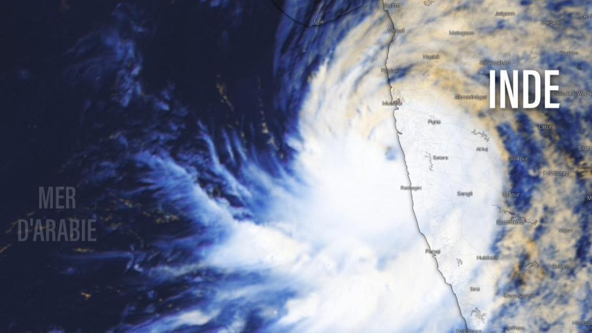Alerte maximale pour les côtes Ouest de l'Inde frappées par Nisarga