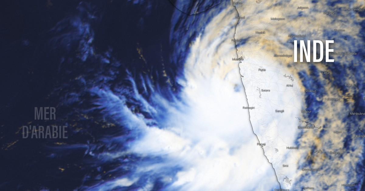 Alerte maximale pour les côtes Ouest de l'Inde frappées par Nisarga