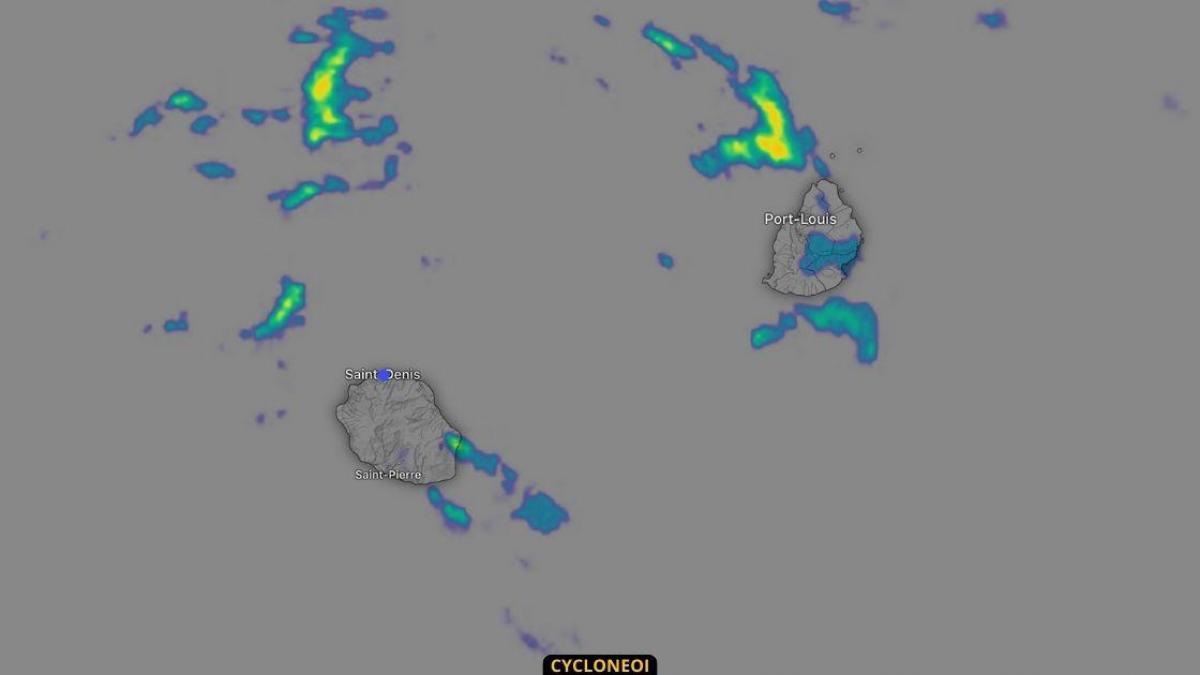 Maintien du risque pluvieux à La Réunion et orages sur le centre de Madagascar