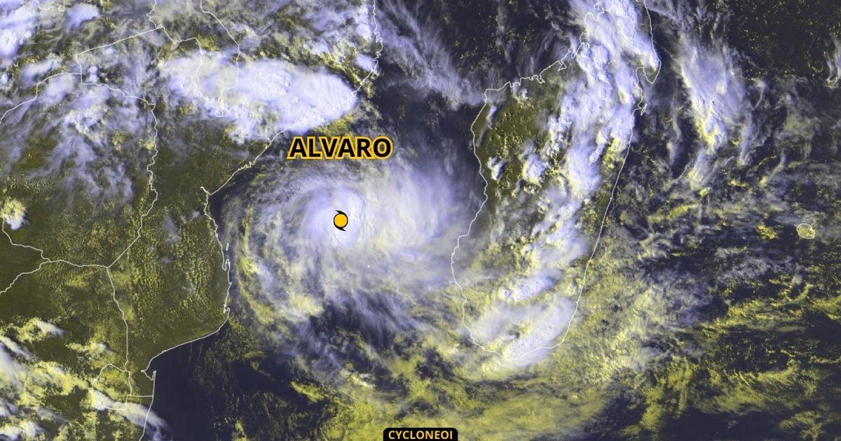 La tempête tropicale modérée Alvaro baptisée par Météo Madagascar