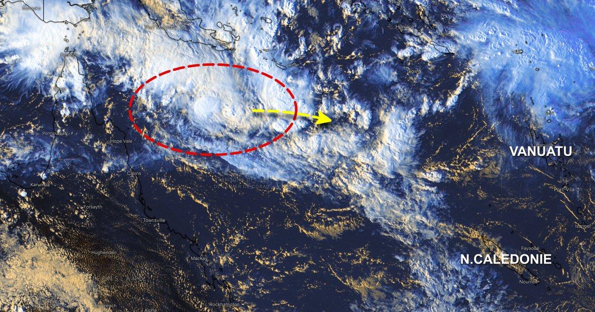 Cyclone pacifique sud nouvelle caledonie