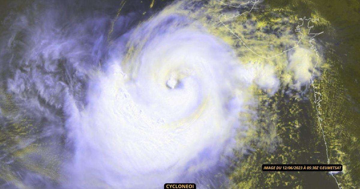 Cyclone tropical biparjoy frappe inde
