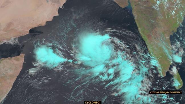 BIPARJOY 2e cyclone de la saison cyclonique 2023 de l'océan indien Nord