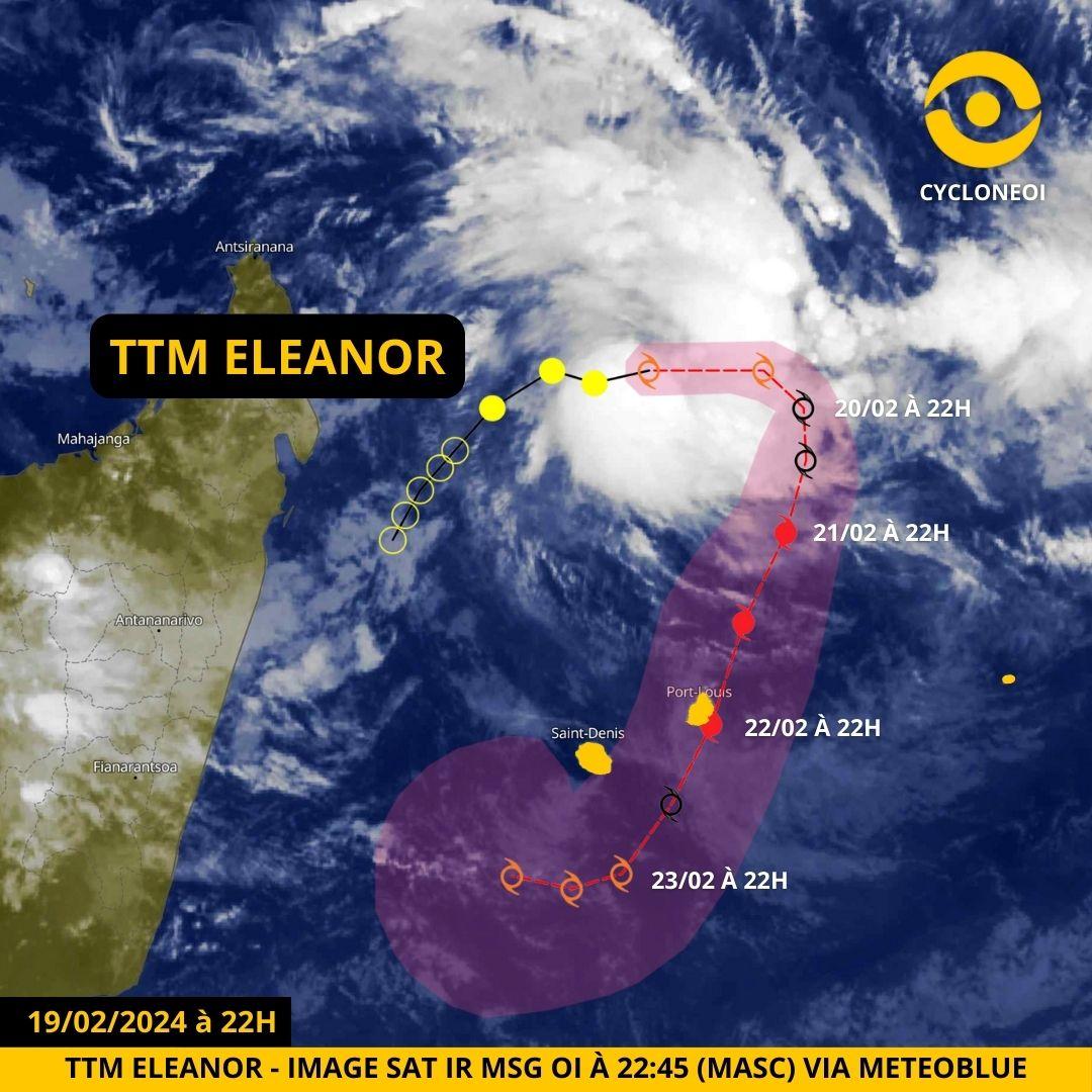 Système ELEANOR, prévision du CMRS de La Réunion