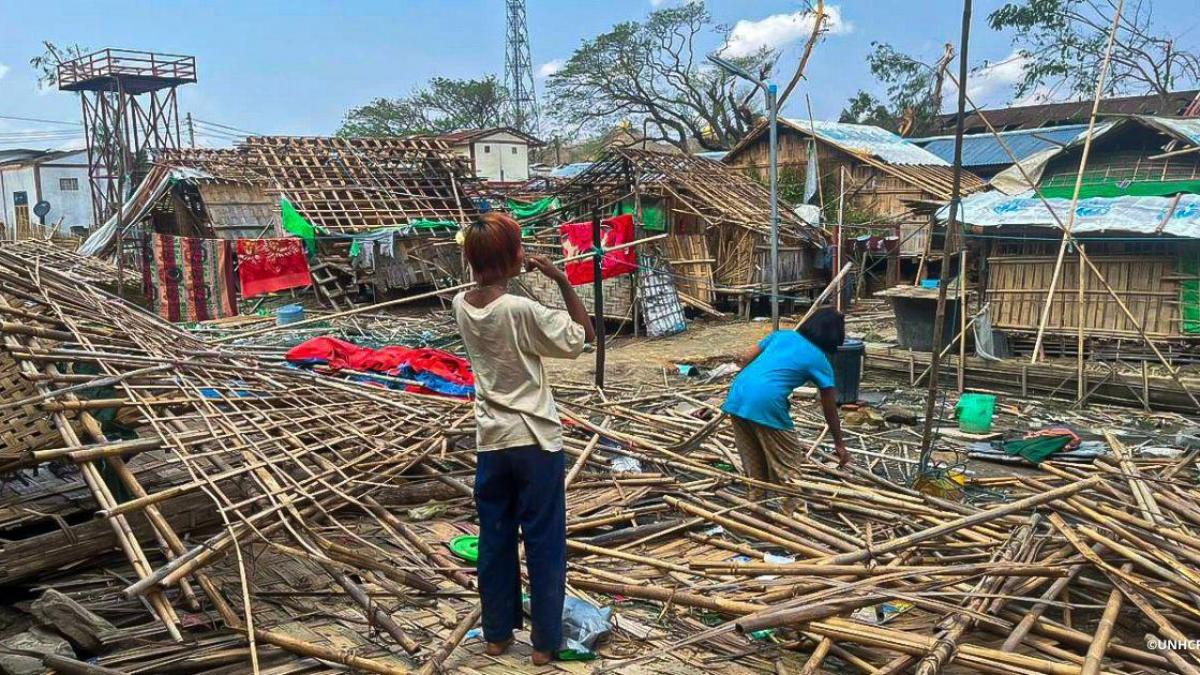 Le Myanmar durement impacté par le violent cyclone MOCHA