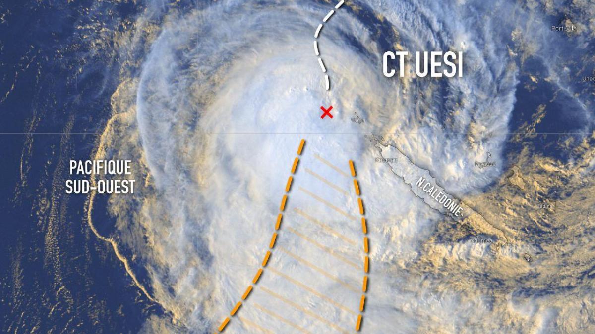 Cyclone Uesi : La Nouvelle Calédonie évite in extremis un impact direct