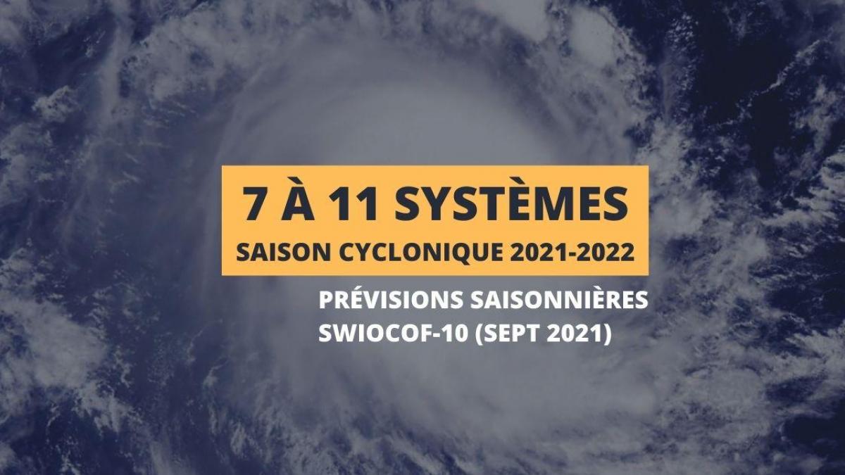 SWIOCOF-10 : Premières prévisions d'activité pour la saison cyclonique 2021/2022