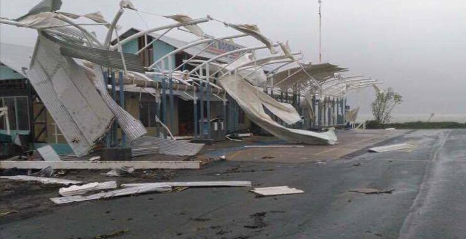 Degats du cyclone debbie en australie