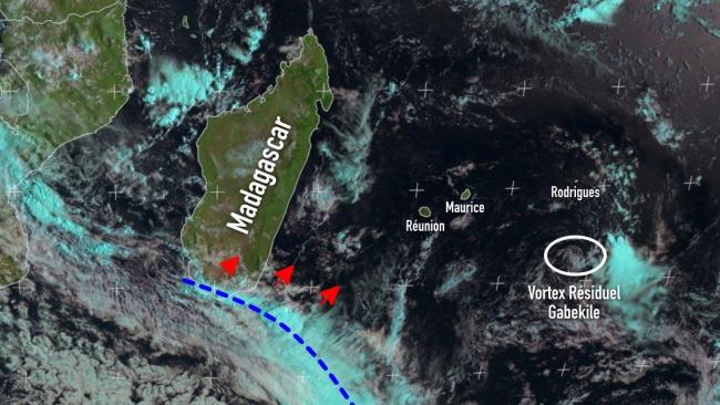 Contexte pluvieux voire orageux pour le secteur Réunion Maurice