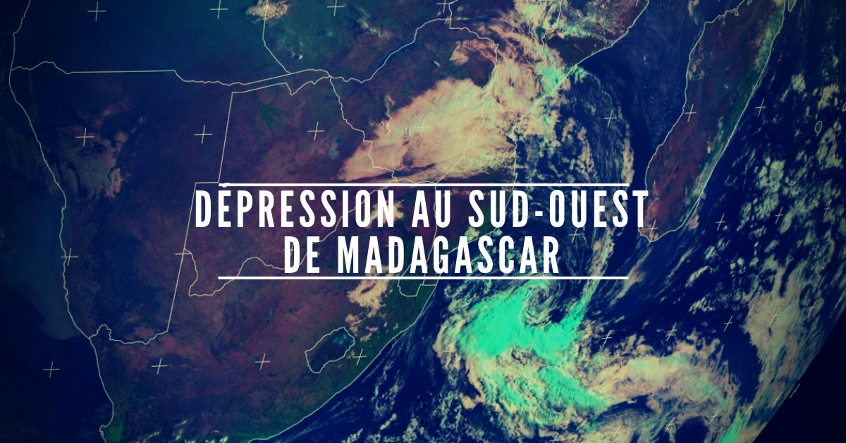 Depression au sud ouestde madagascar