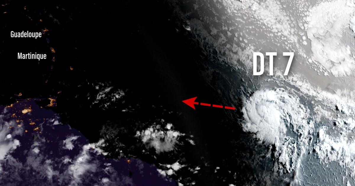La Future Tempête Gonzalo en direction des Petites Antilles
