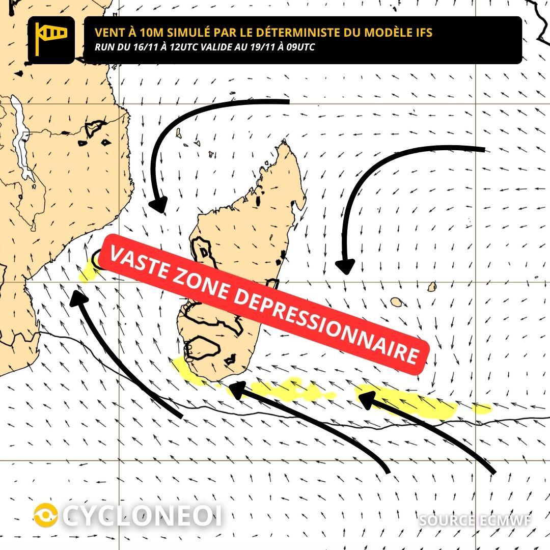 Des faux airs de fevrier en plein mois de novembre pour madagascar et les mascareignes