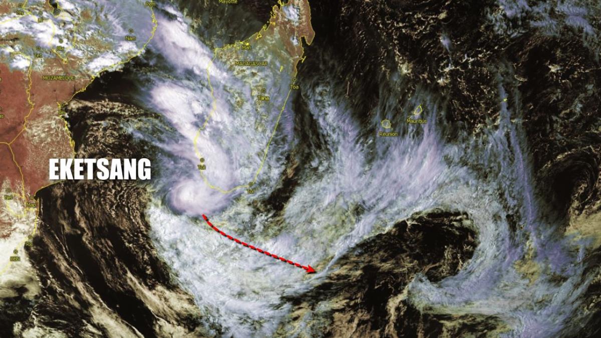 La Tempête Tropicale EKETSANG baptisée par Madagascar