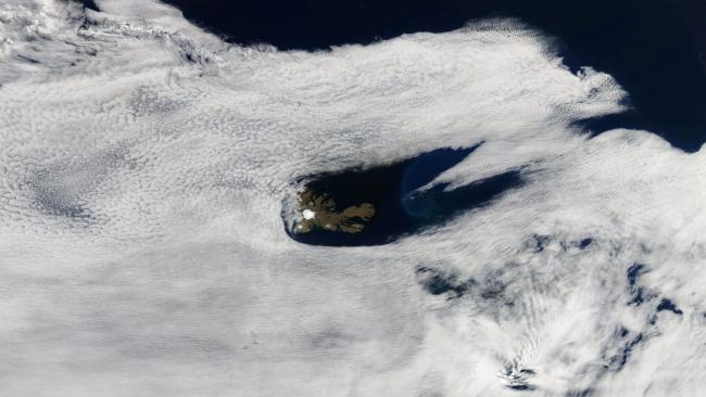 Une démonstration d'effet de foehn sur les Kerguelen