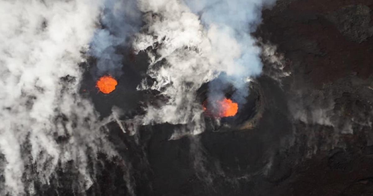 Eruption piton de la fournaise