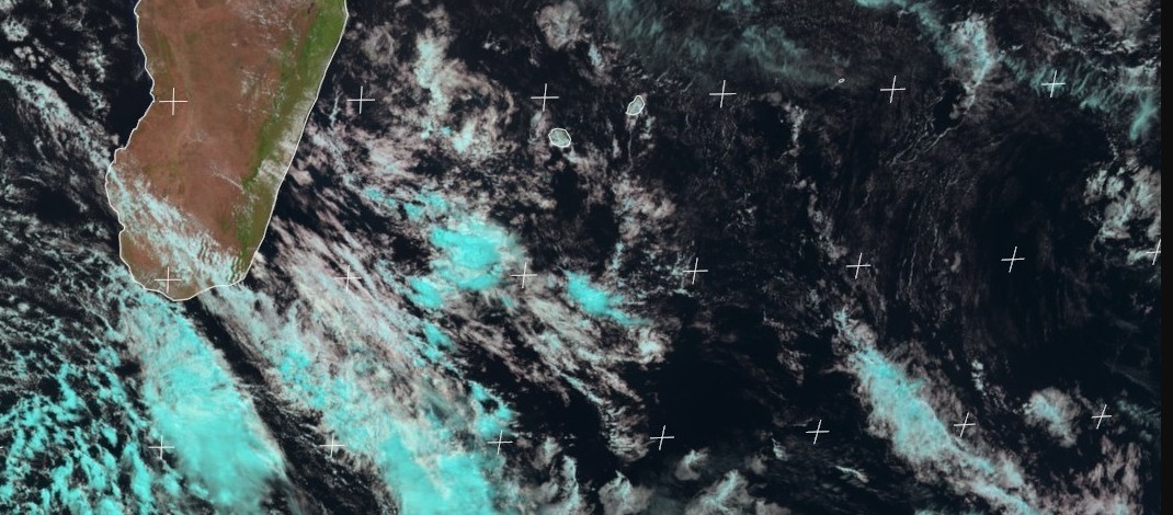 Image satellite océan indien sud-ouest ©Eumetsat