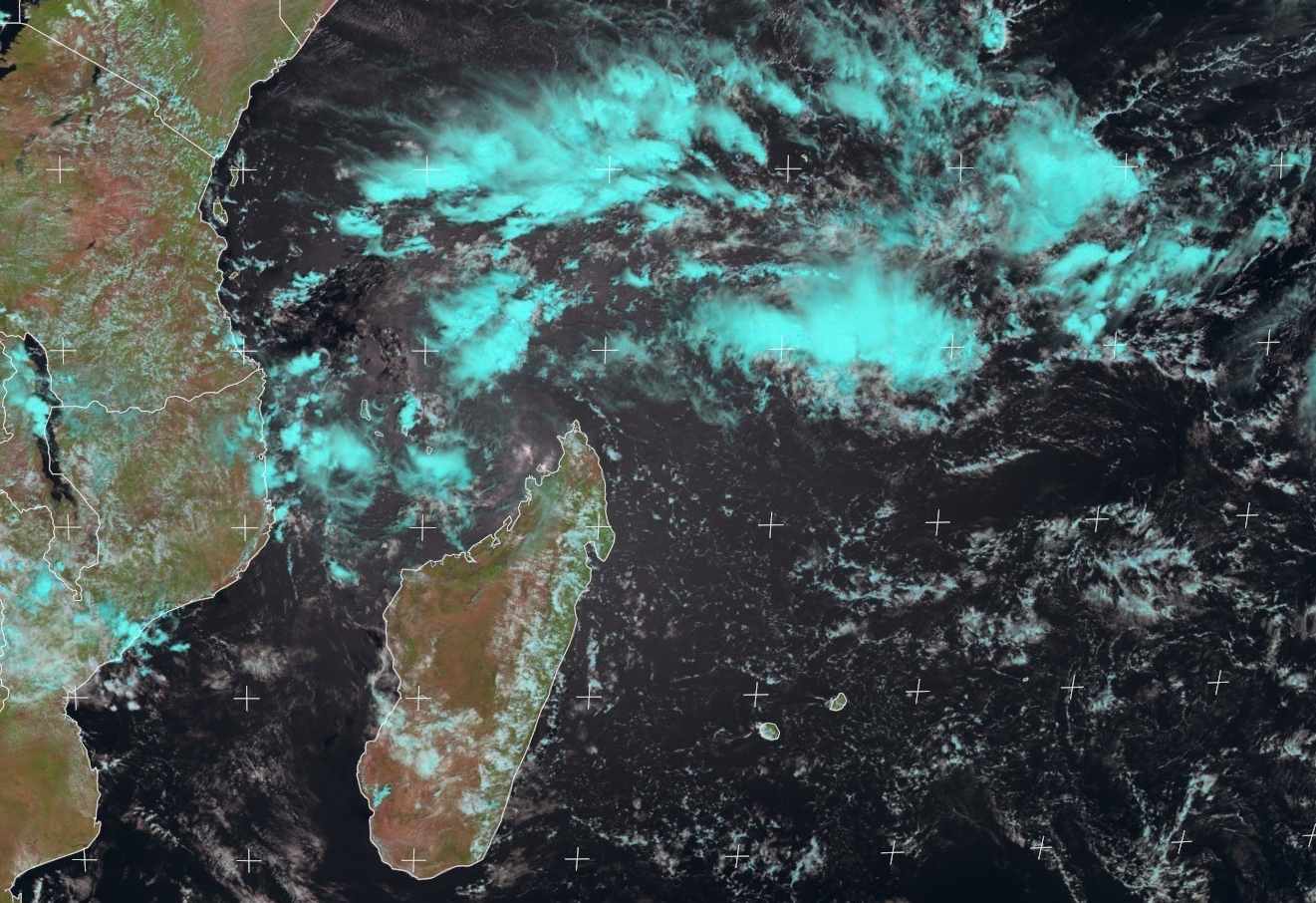 zone suspecte 92S océan indien sud ouest