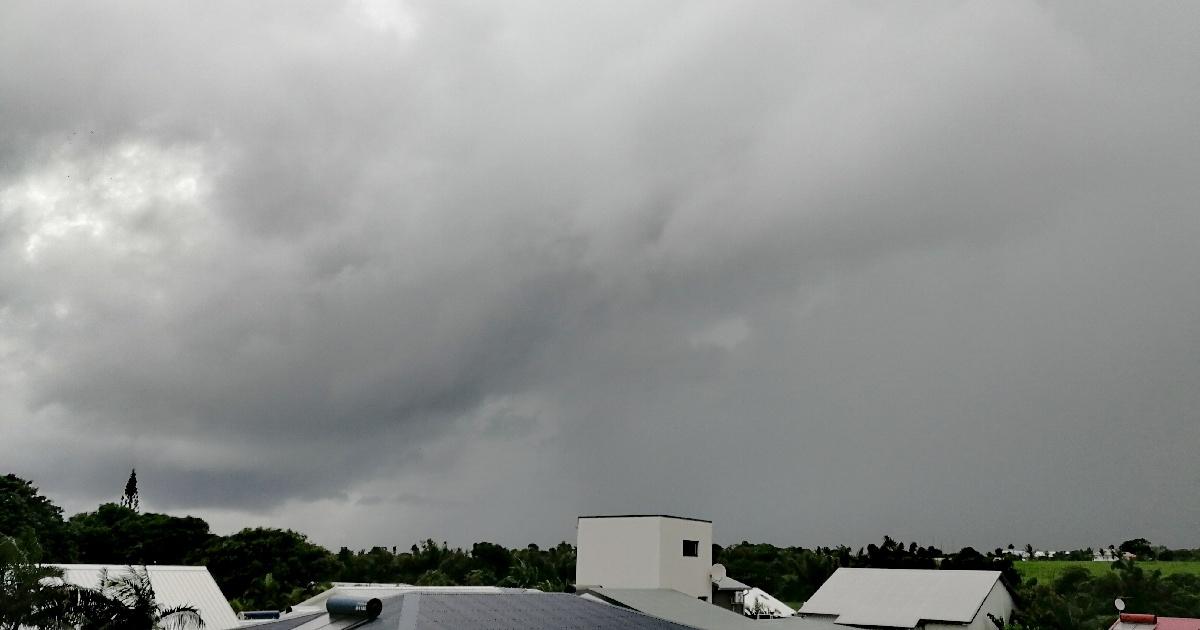 Forte pluie avril la reunion