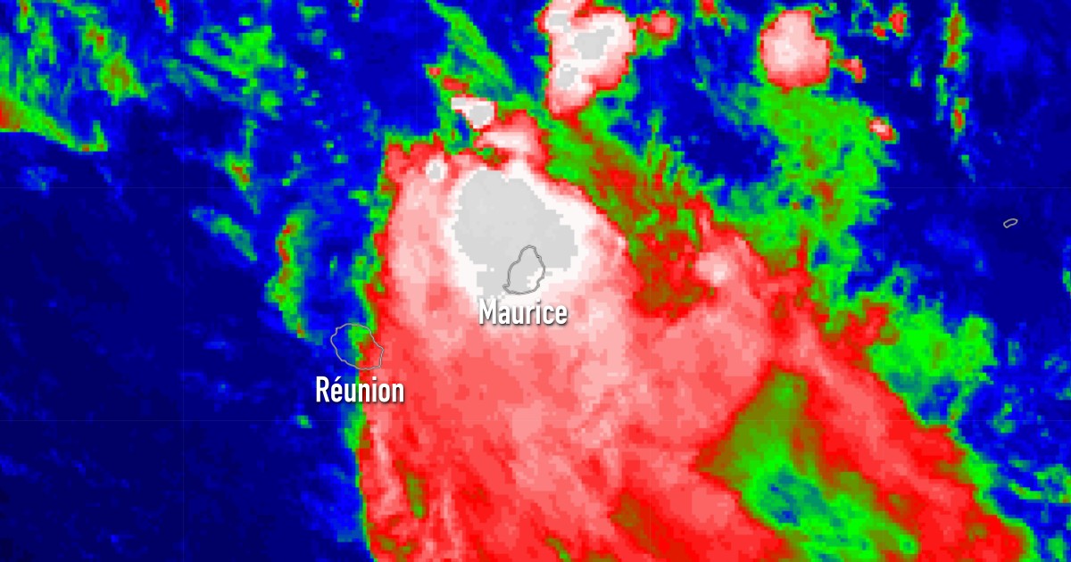 Forte pluie ile maurice