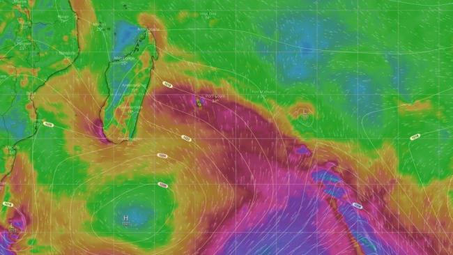 Le vent en force sur la Réunion, des rafales à 90km/h attendues