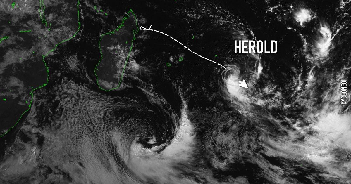 cyclone herold à Rodrigues