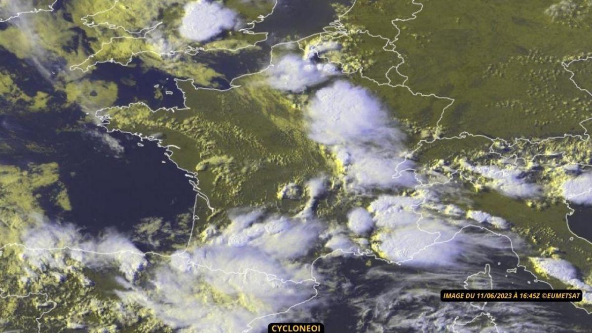 France : Un dimanche particulièrement orageux et électrique