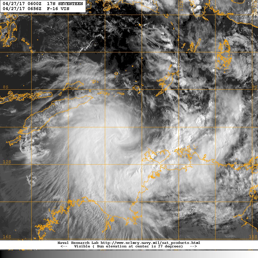 Tempête Tropicale Frances 27/04/2017 à 6utc (nrl)